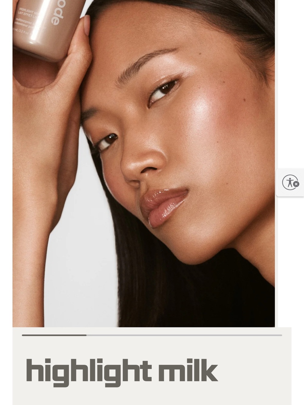 Highlight Milk Illuminating Highlighter - 01 pearly pink